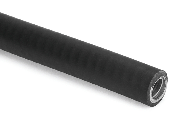 HellermannTyton Flexible Conduit, 12mm Nominal Diameter, Galvanised Steel, Black