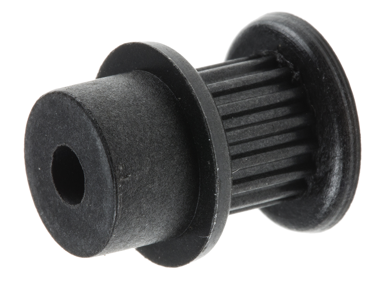 RS PRO Timing Belt Pulley, Glass Filled PC 6mm Belt Width x 2mm Pitch, 16 Tooth