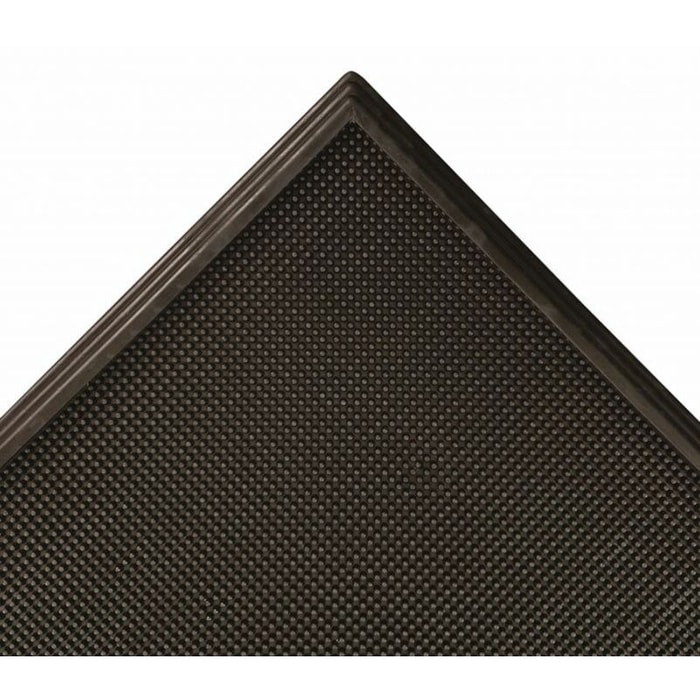 Notrax 346 Anti-Slip, Entrance & Walkway Mat, Bubble, Outdoor Use, Black, 61cm 81cm 19mm