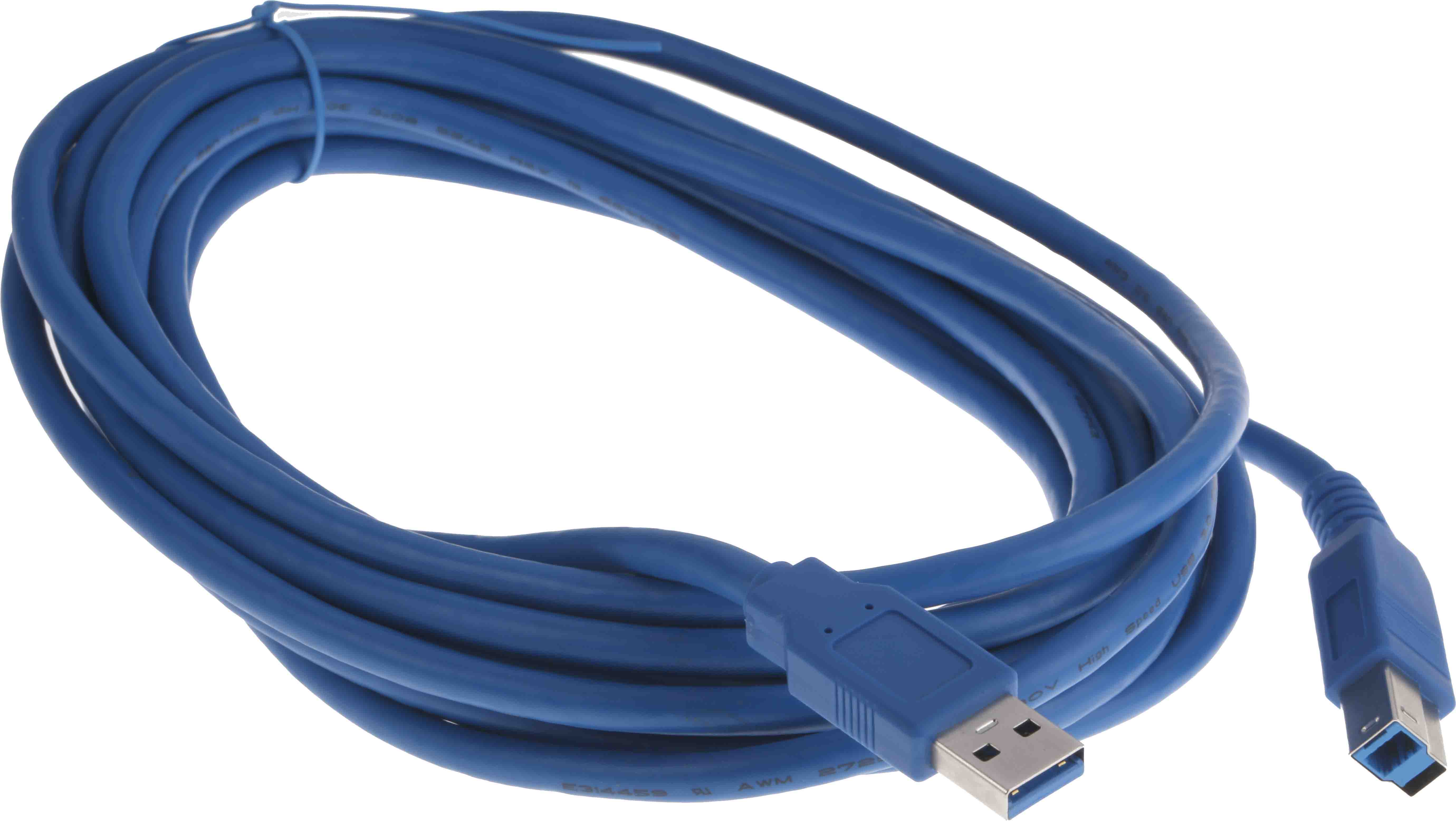 RS PRO USB 3.0, Male USB A to Male USB B, 5m
