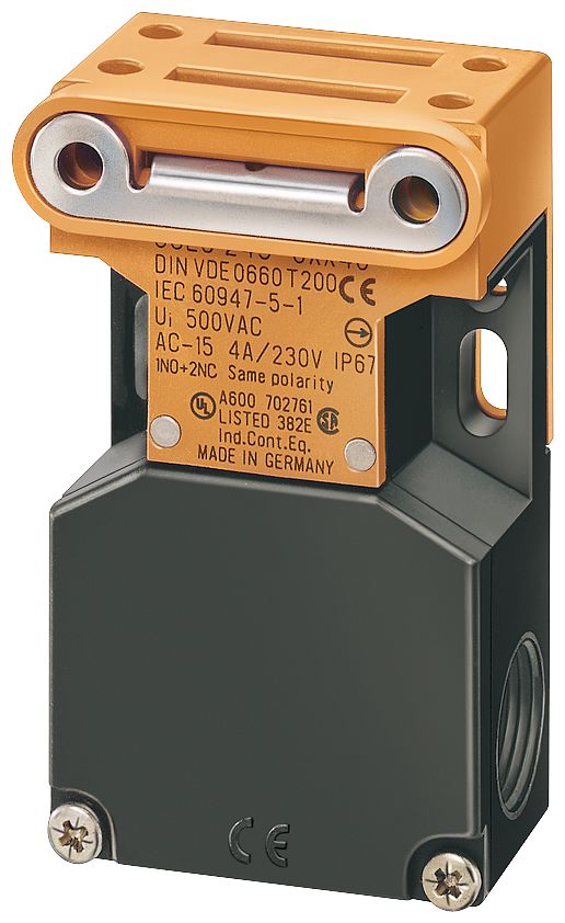 Siemens 3SE2243 Series Limit Switch, 2NC/1NO, Thermoplastic Housing