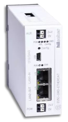 Hilscher SmartWire-DT Series Gateway Server, EtherCAT Slave, SmartWire-DT Master, 24 V DC