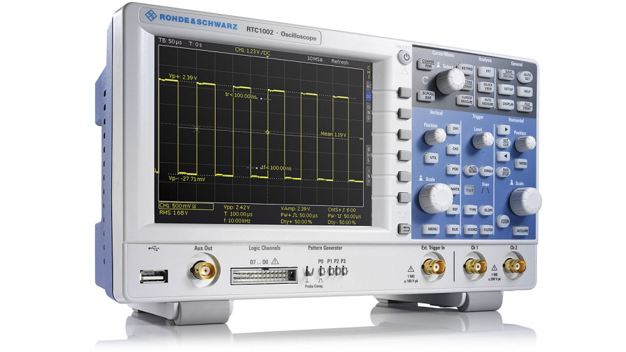 Rohde & Schwarz RTC1002 RTC1000 Series, 100MHz Bench Oscilloscope, 2 Analogue Channels