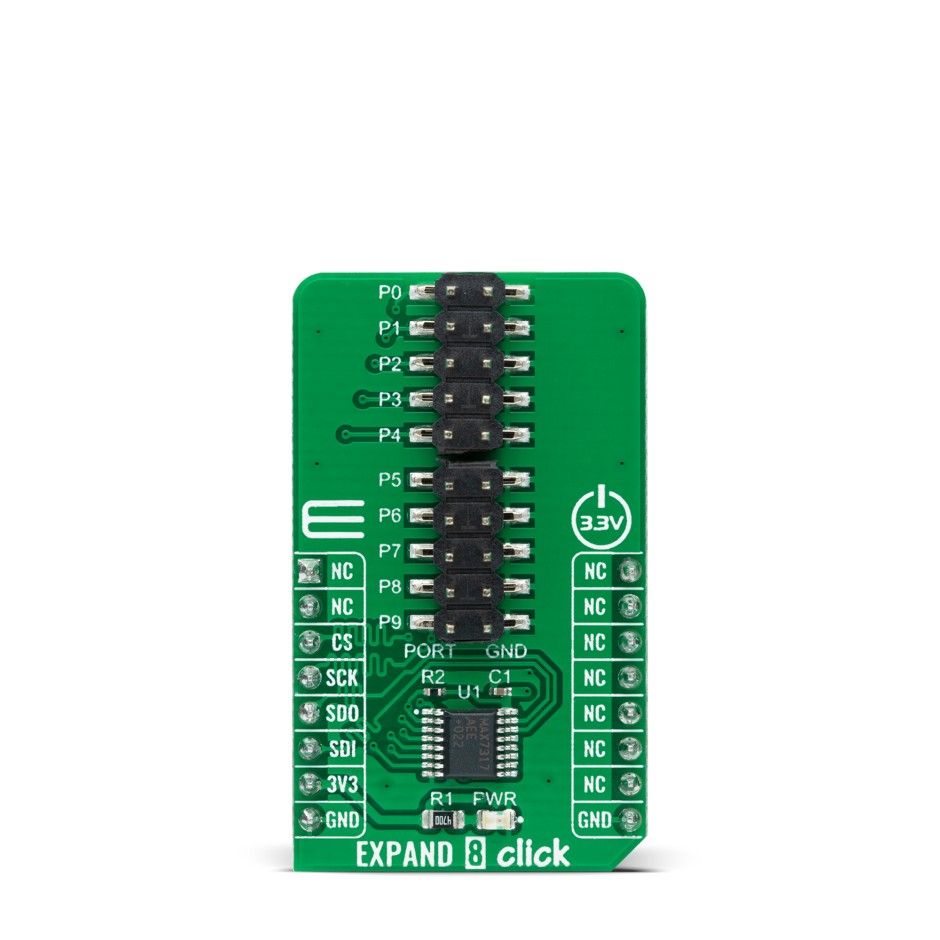 MikroElektronika EXPAND 7 Click MAX7317 Sensor Add-On Board for Industrial Contollers MIKROE-4442