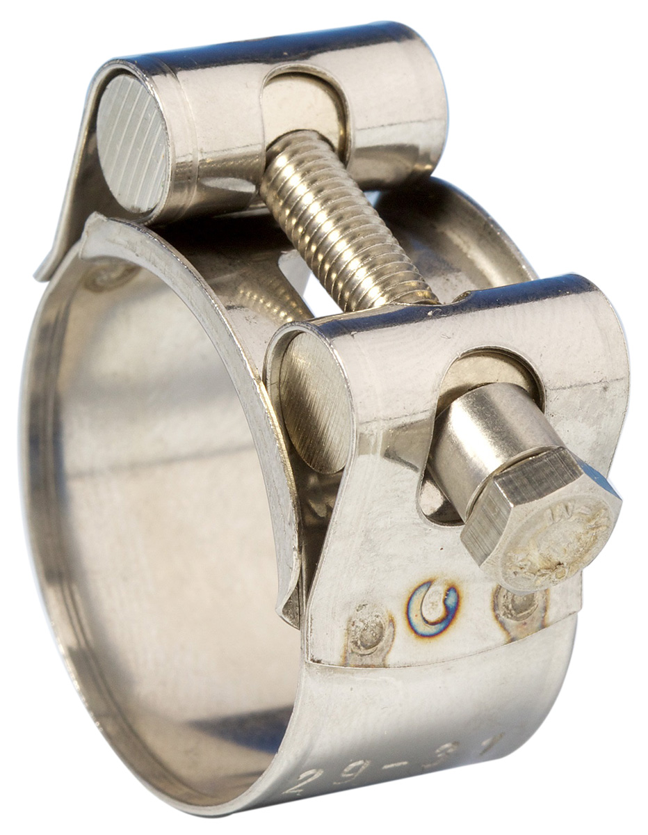 Jubilee Stainless Steel Bolt Head Bolt Drive, 18mm Band Width, 26 → 28mm ID