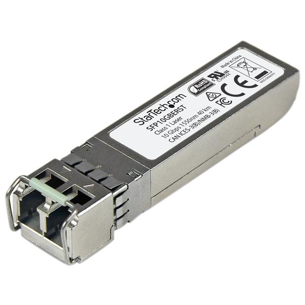 StarTech.com MSA Compatible LC Single Mode SFP Transceiver Module, Full Duplex, 10000Mbit/s