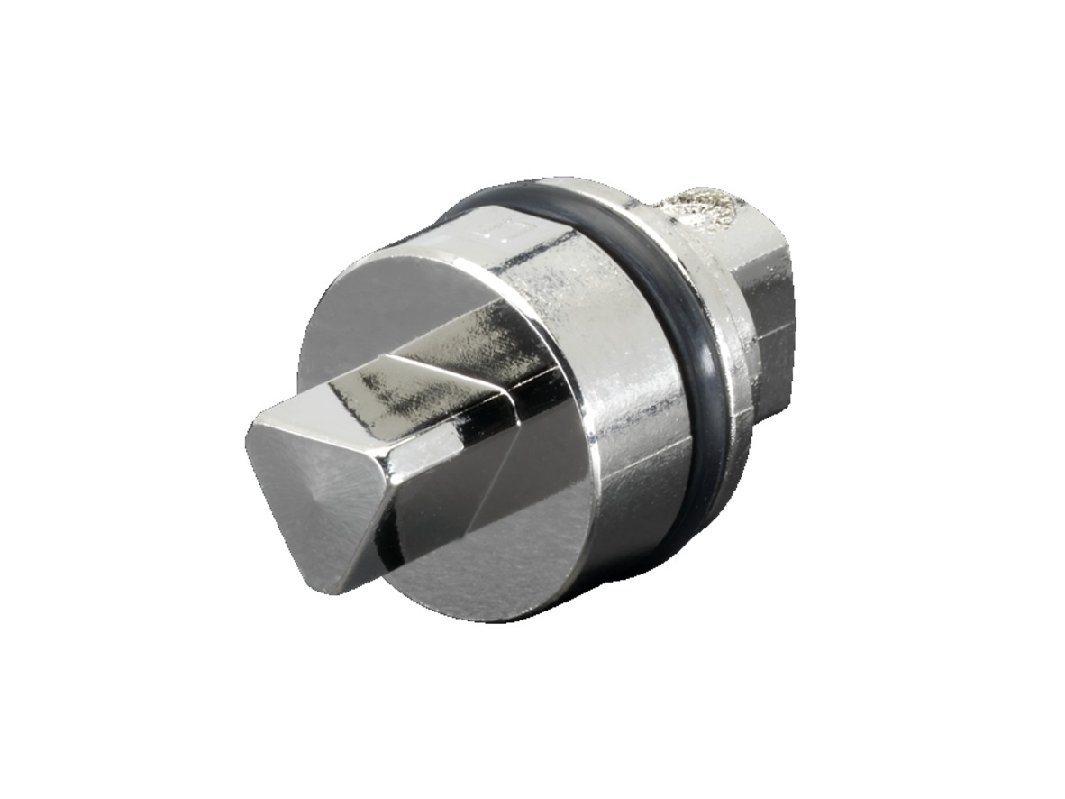 Rittal Silver Die Cast Zinc Lock Insert