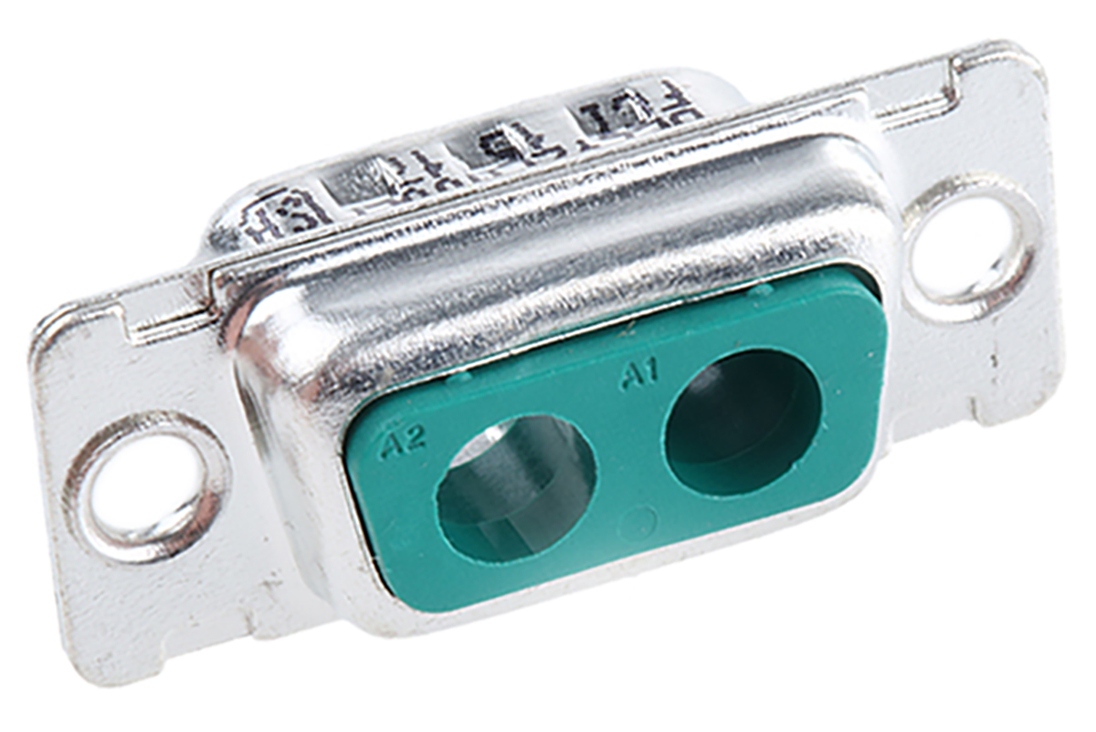 Amphenol Communications Solutions DW 2 (Power) Way Cable Mount D-sub Connector
