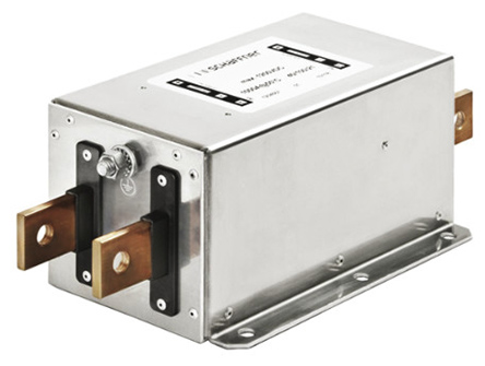 Schaffner, FN2200 50A 1.2kV dc, Chassis Mount EMI Filter, Tab