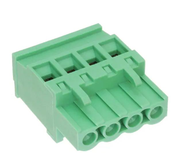 RS PRO, 5mm Pitch, 4 Way, Pluggable Terminal Block, Plug, Free Hanging (In Line)