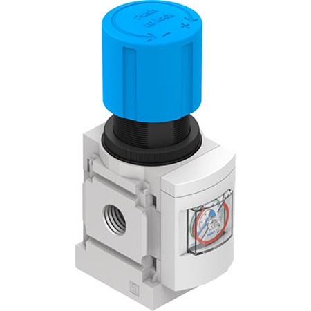 Festo G 1/4 Regulator -, 1/4in, 14bar max. input, MS4-LR-1/4-D6-RG
