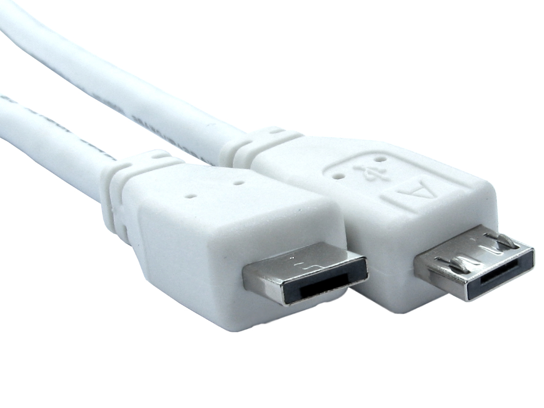 RS PRO USB 2.0, Male Micro USB A to Male Micro USB B, 2m