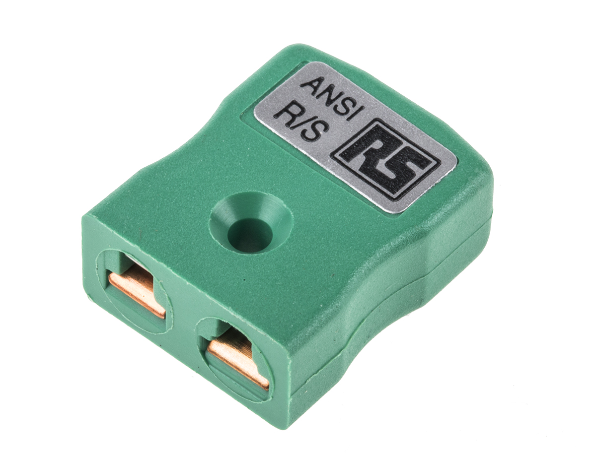 RS PRO Miniature Thermocouple Connector for Use with Type R/S Thermocouple, 4mm Probe, ANSI, RoHS Compliant Standard