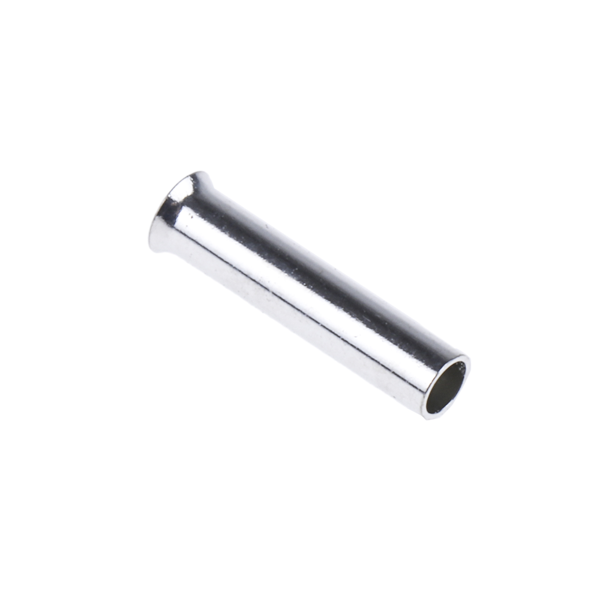 RS PRO Crimp Bootlace Ferrule, 8mm Pin Length, 1.4mm Pin Diameter, 1mm² Wire Size