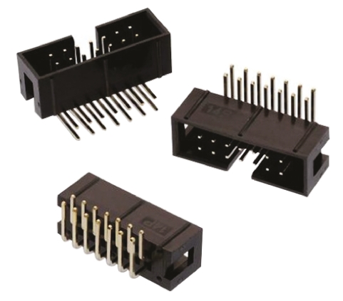 Wurth Elektronik WR-BHD Series Right Angle Through Hole PCB Header, 20 Contact(s), 2.54 mm Pitch, 2 Row, Shrouded