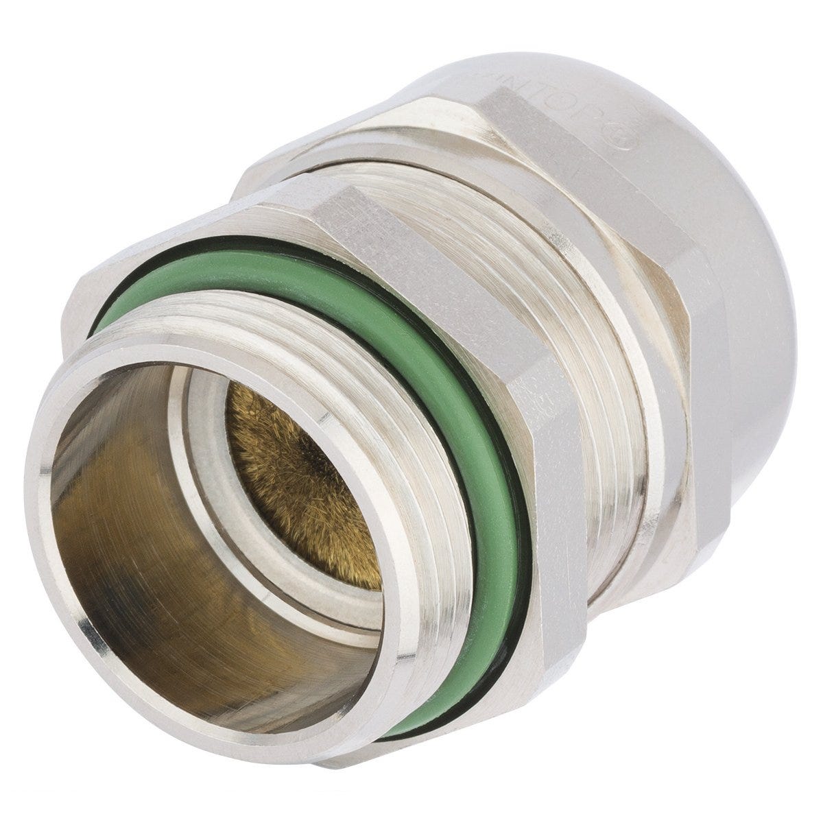 Lapp SKINTOP Series Metallic Nickel Plated Brass Cable Gland, M25 Thread, 9mm min., 17mm max., IP68