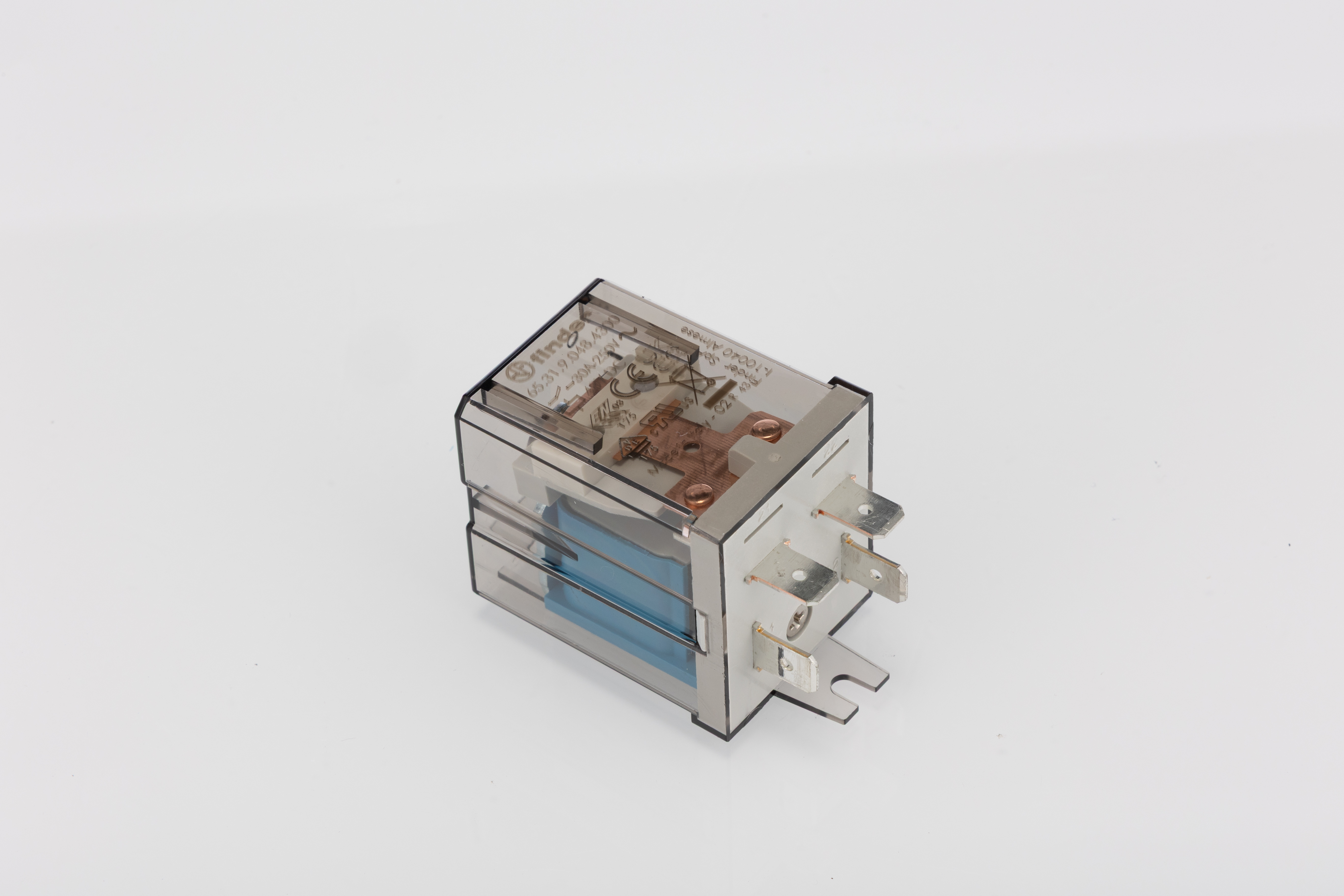 Finder Flange Mount Power Relay, 48V dc Coil, 30A Switching Current, SPDT