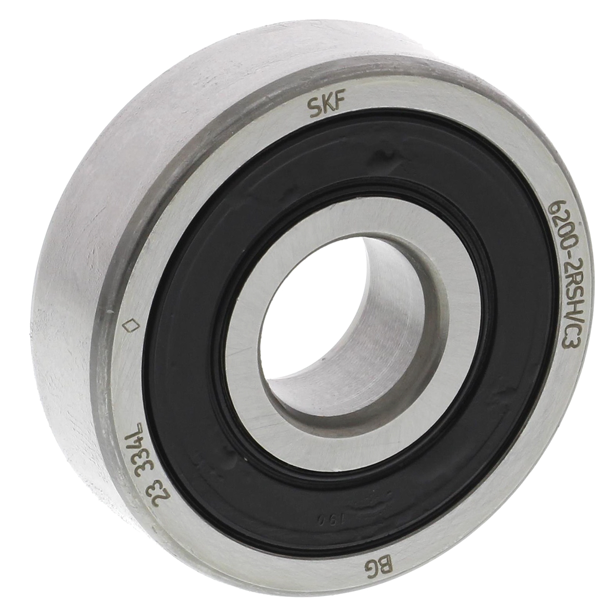 SKF 6200-2RSH/C3 1 Row Ball Bearing - 10 mm ID, 30 mm OD