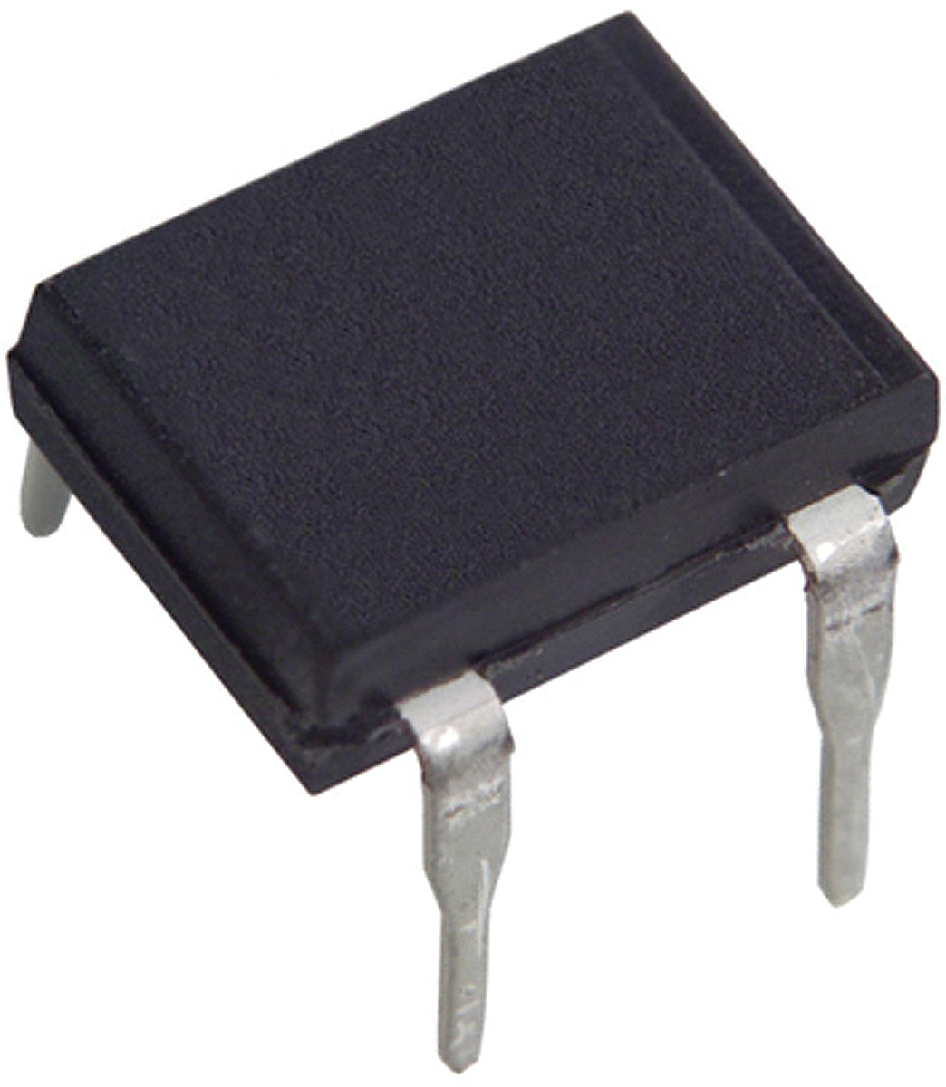 HY Electronic Corp Bridge Rectifier, 1A, 1000V, 4-Pin