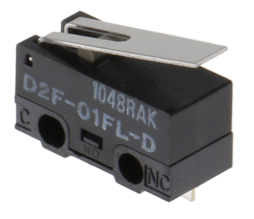 Omron Hinge Lever Micro Switch, Solder Terminal, 100 mA @ 30 V dc, SPDT, IP40