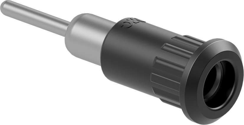 Staubli Blue Socket Test Socket, Solder Termination, 25A, 30V ac, Nickel Plating