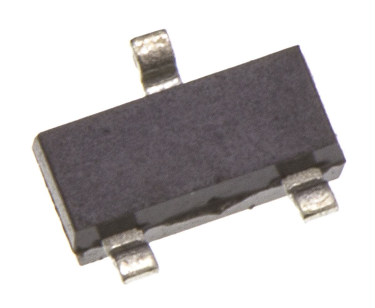 Nexperia BC847B,215 NPN Transistor, 100 mA, 45 V, 3-Pin SOT-23