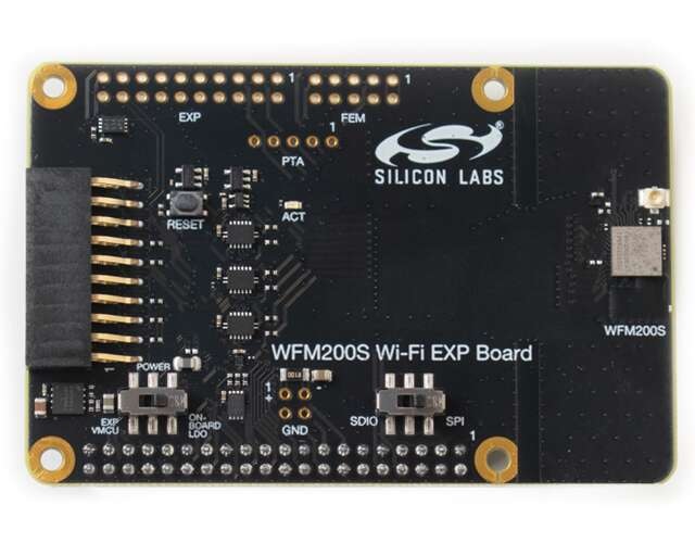 Silicon Labs WFM200SS22XNN3 1.8 → 3.3V WiFi Module, IEEE 802.11 b/g/n SDIO, SPI