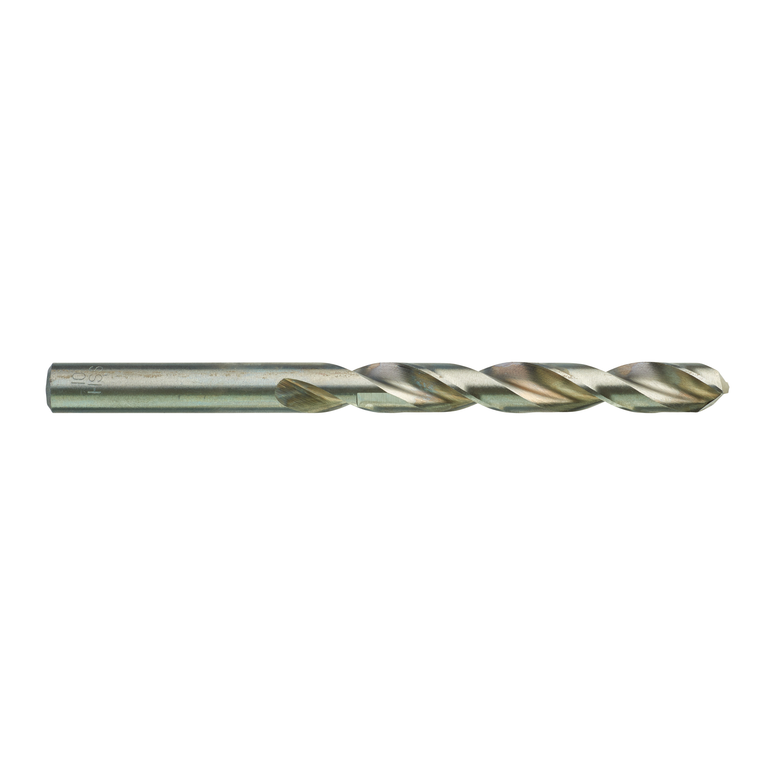 4932 Series HSS-G Twist Drill Bit for Metal, 10mm Diameter, 133 mm Overall