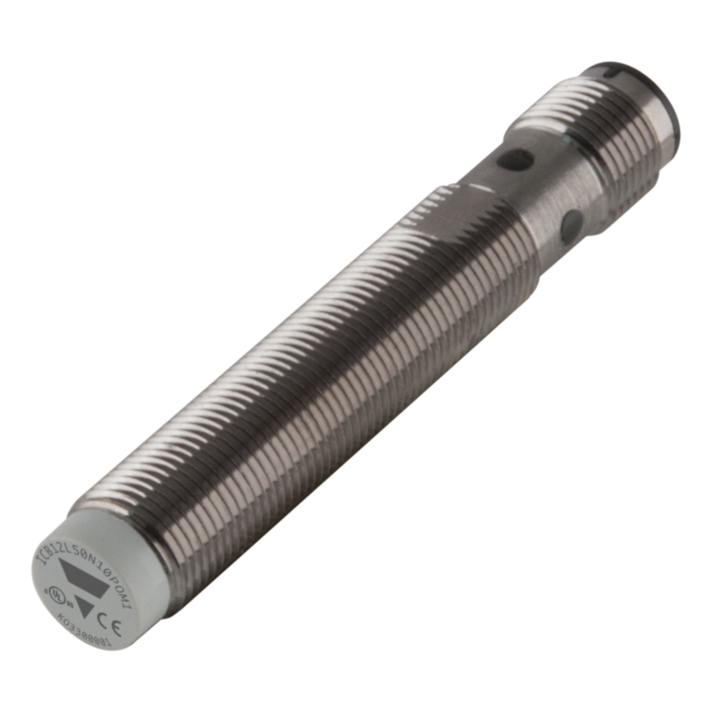 Carlo Gavazzi Inductive Threaded Barrel Proximity Sensor, M12, 10 mm Detection, PNP NO, 10 → 36 V dc