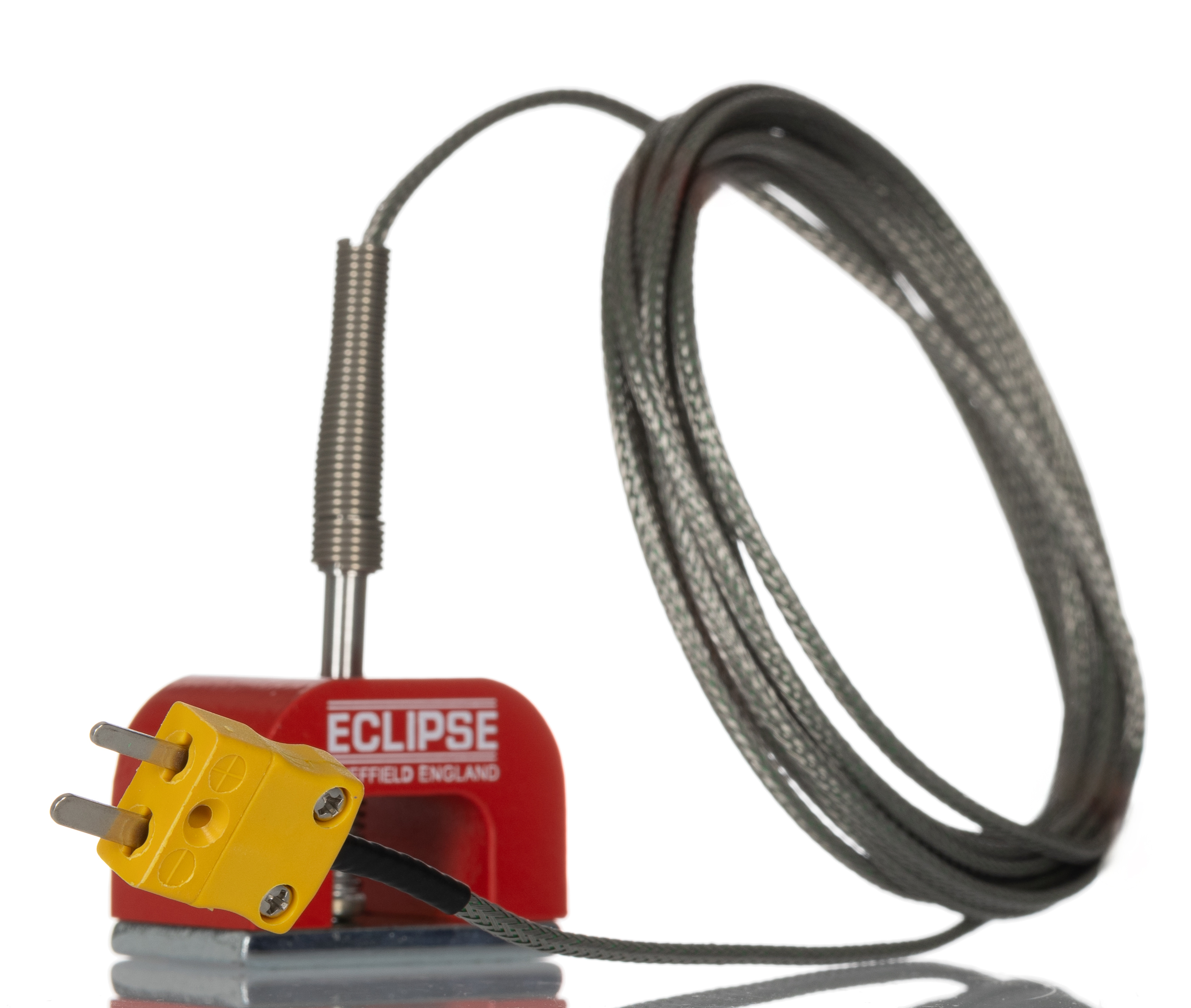 RS PRO Type K Horseshoe Magnet Thermocouple 3m Length, 25mm Diameter, -50°C → +250°C