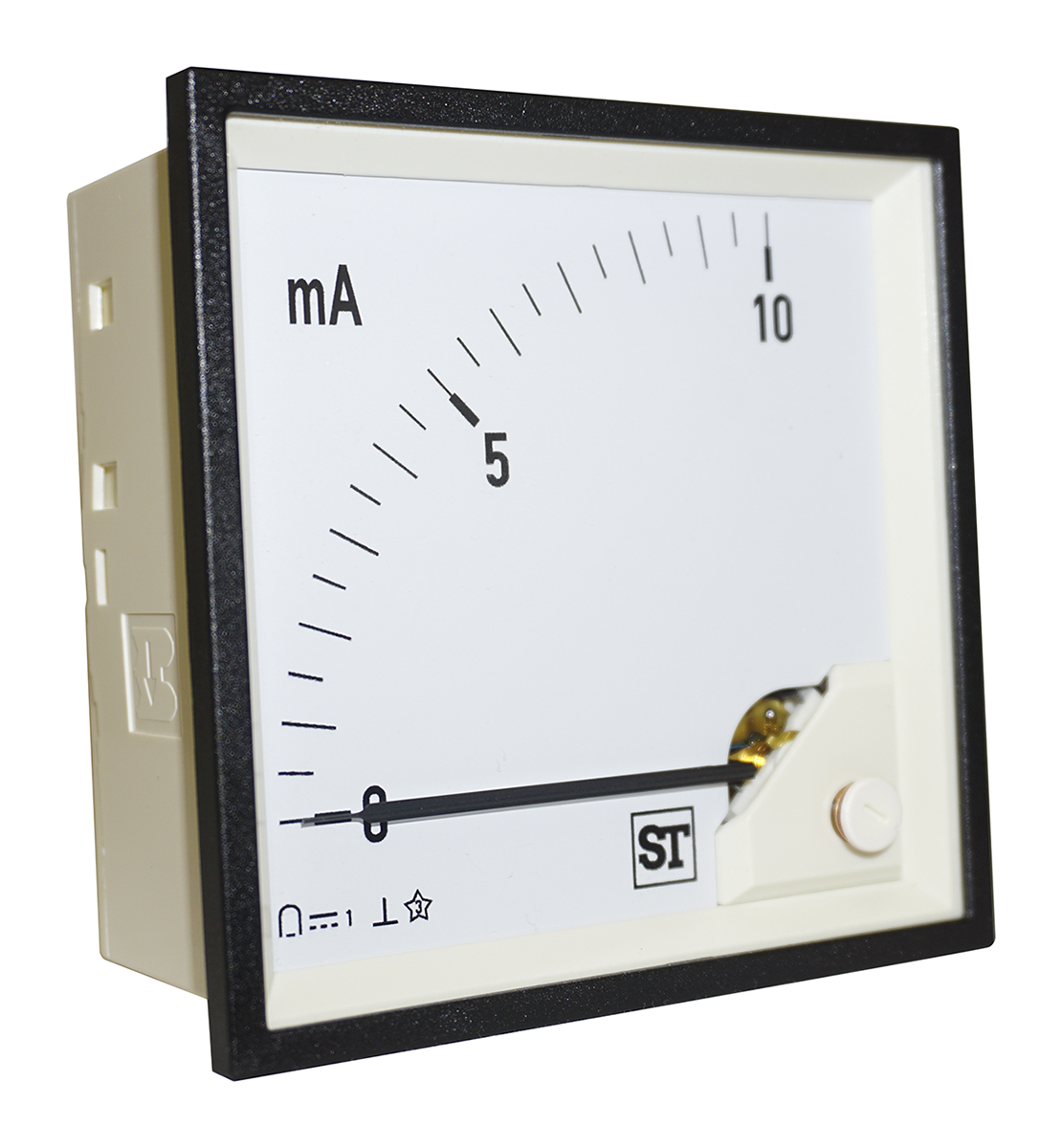 Sifam Tinsley Sigma Analogue Panel Ammeter 20mA DC, 92mm x 92mm Moving Coil