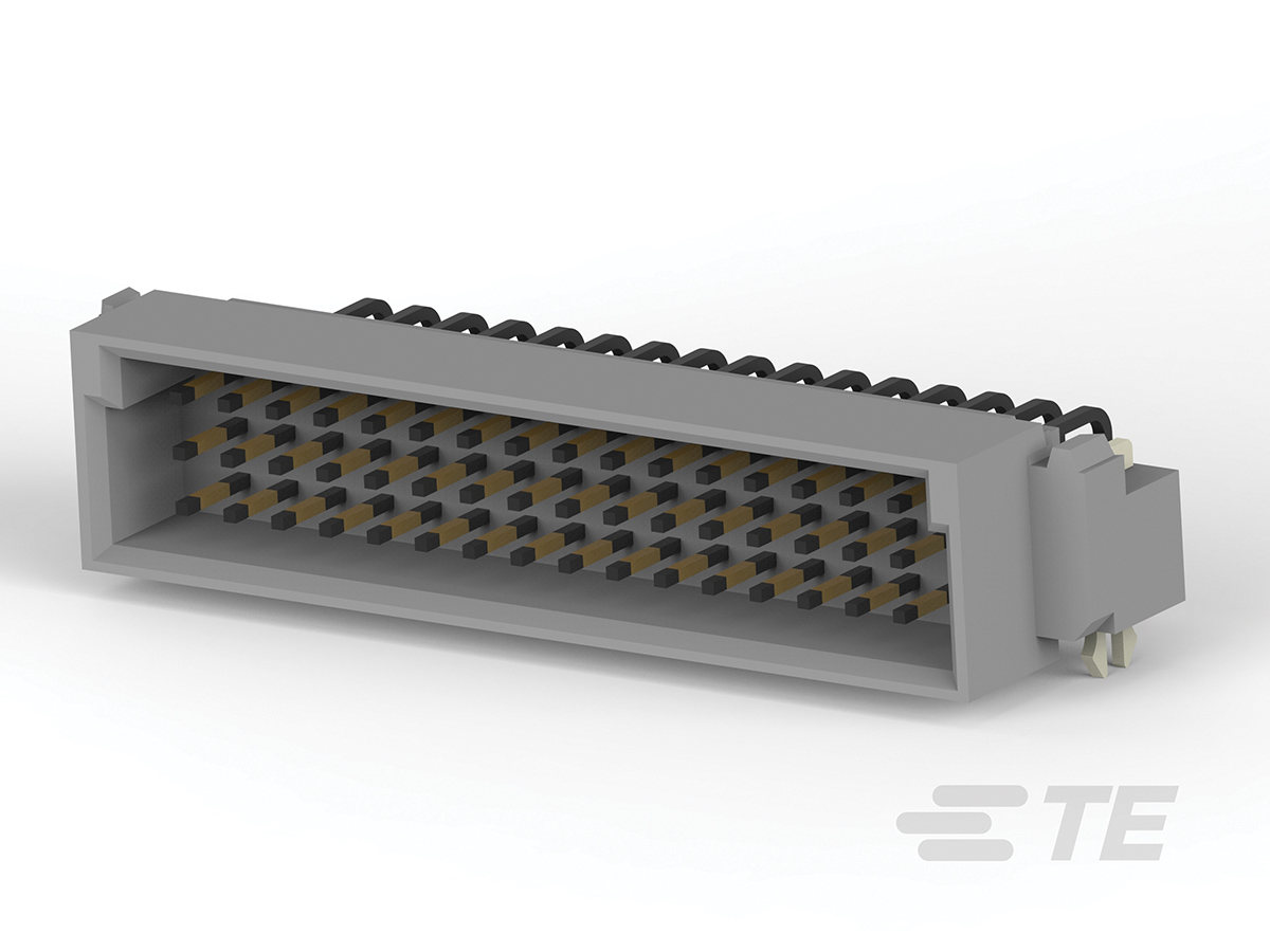 TE Connectivity, Eurocard 2.54 mm Pitch Backplane Connector, Right Angle Male, 3 Row, 48 Way