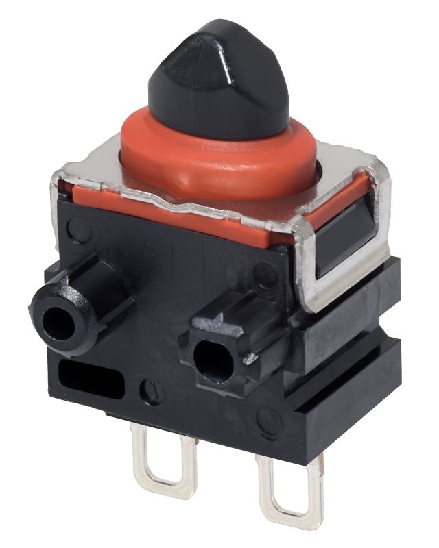 Omron Pin Plunger Subminiature Micro Switch, Solder Terminal, 100mA, SPST, IP67