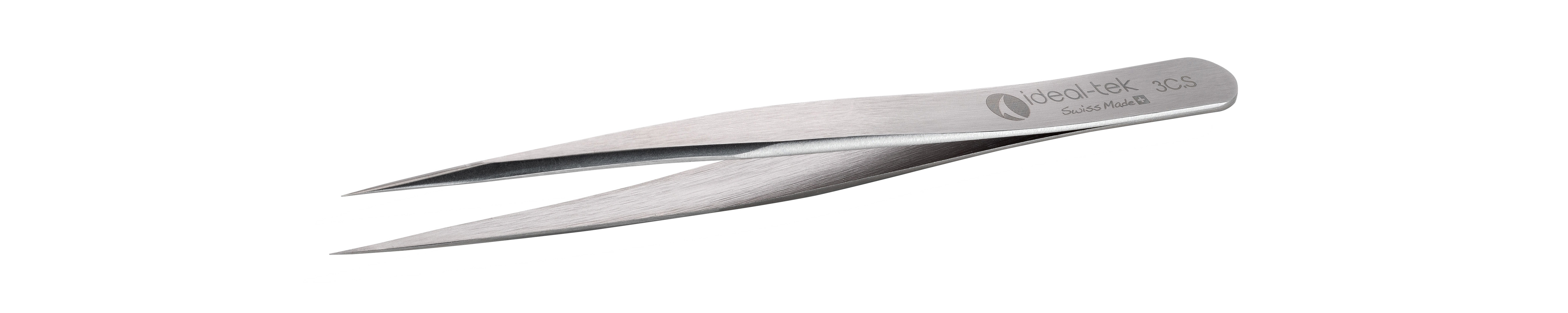ideal-tek 110 mm, Stainless Steel, Straight, Tweezers