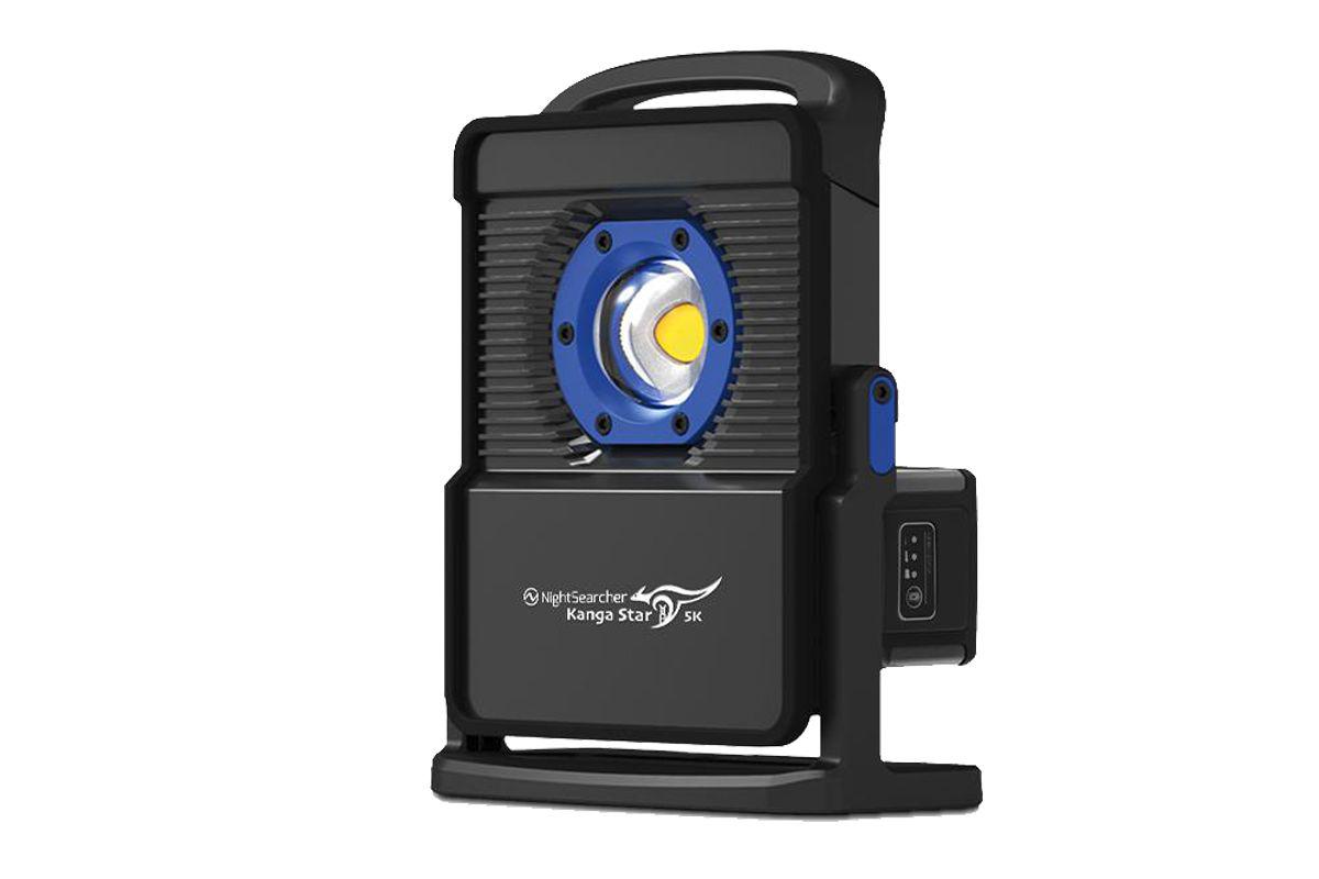 Nightsearcher Rechargeable LED Work Light, 5000 lumens, Type G - British Plug, 240 V, IP65