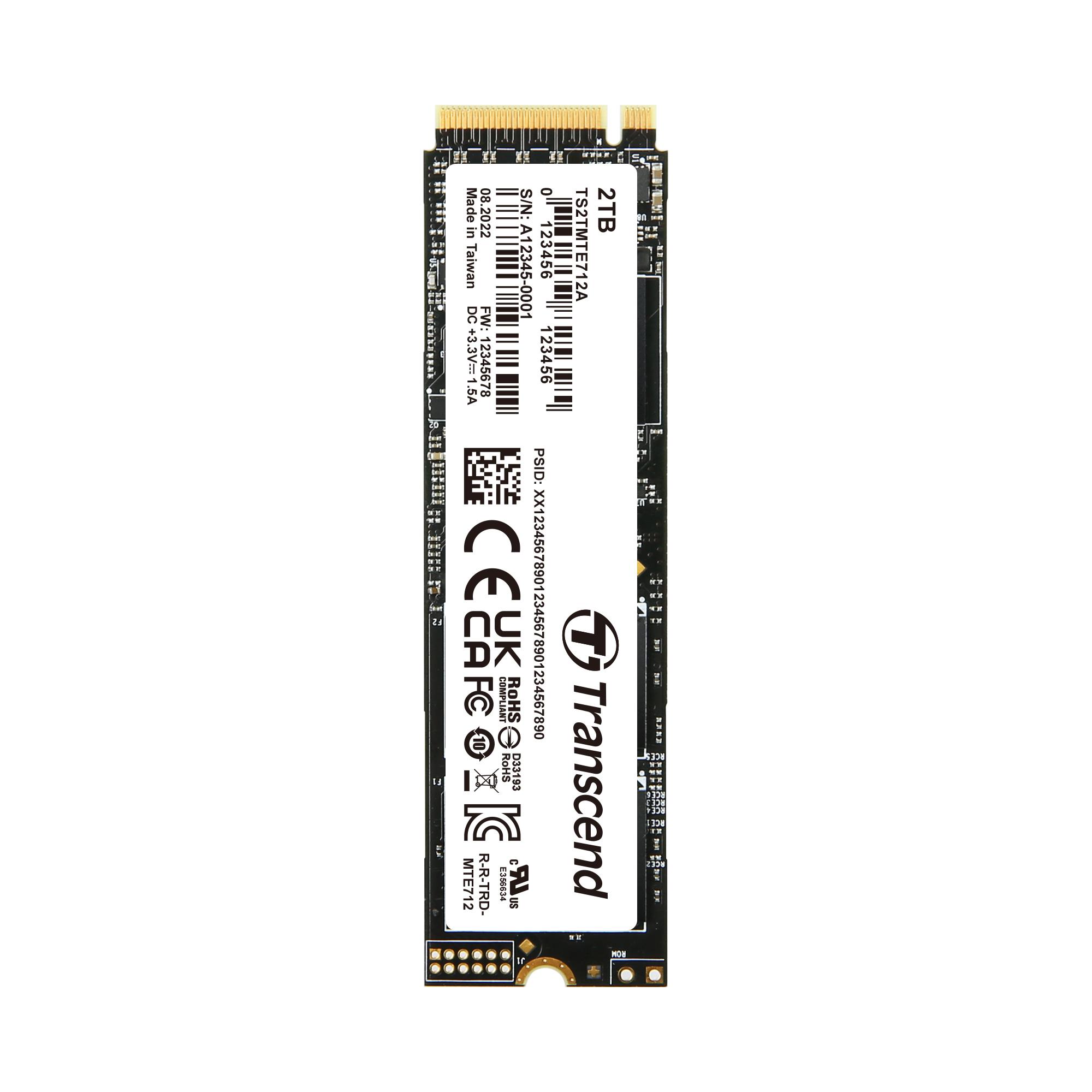 Transcend MTE712A M.2 (2280) Internal SSD