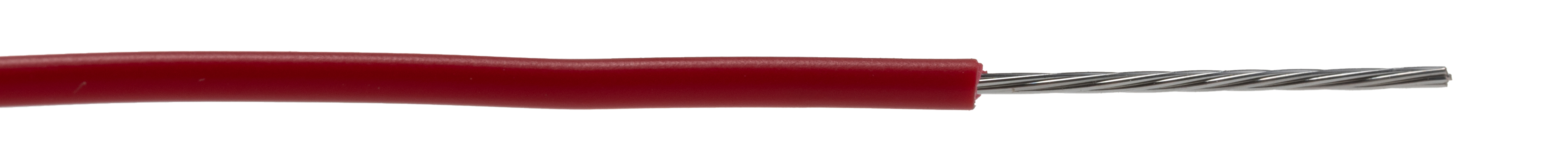 RS PRO Red 24AWG Hook Up Wire, 24AWG, 7/0.2mm, 305m, PVC Insulation