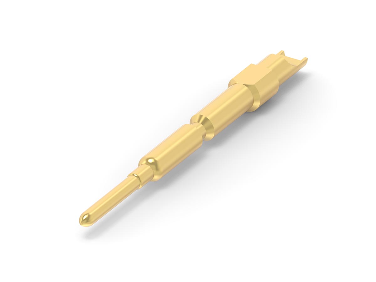TE Connectivity PIN Solder Crimp Pin Connector, Contact Size 1 mm, Wire Size 1.0 - 1.5 mm²
