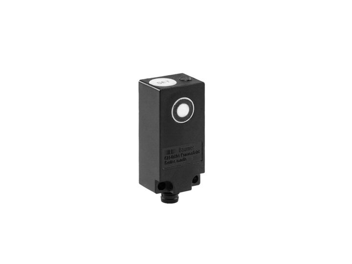 Baumer Proximity Rectangular Proximity Sensor, M12, 10 → 200 mm Detection, PNP NC, 15 → 30 V