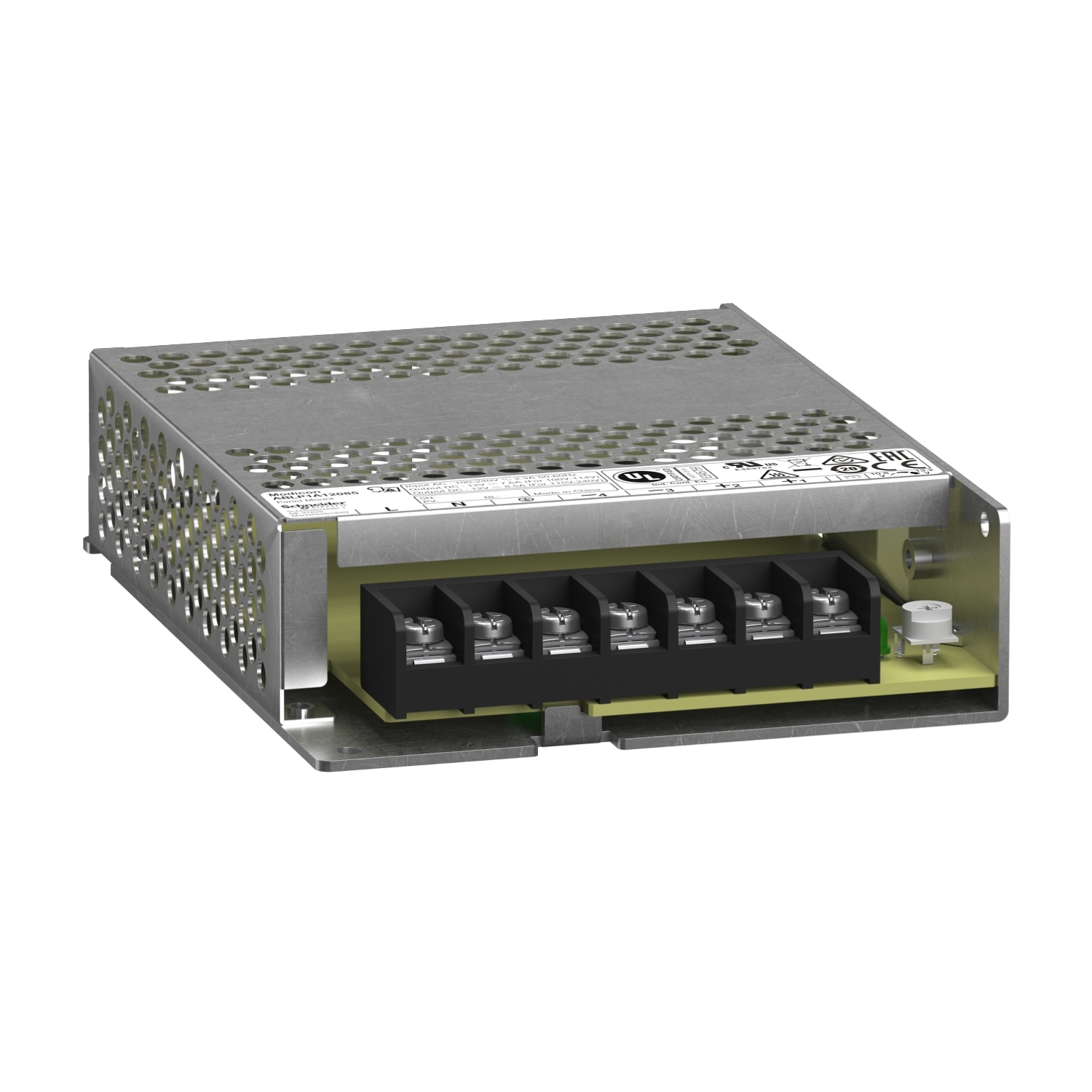 Schneider Electric Switching Power Supply, ABLP1A12085, 12V dc, 8.5A, 100W, 1 Output, 100 → 240V ac Input Voltage