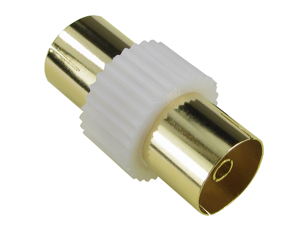 RS PRO TV Aerial Connector Female to Female, Cable Mount