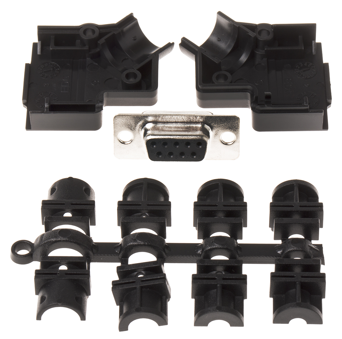 MH Connectors MHD45PPK 9 Way 45 ° D-sub Connector