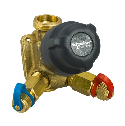 Schneider Electric Balancing And Controling Pneumatic Flow Pneumatic Control Valve VP228E Series, G 1/2, G 1/2in,