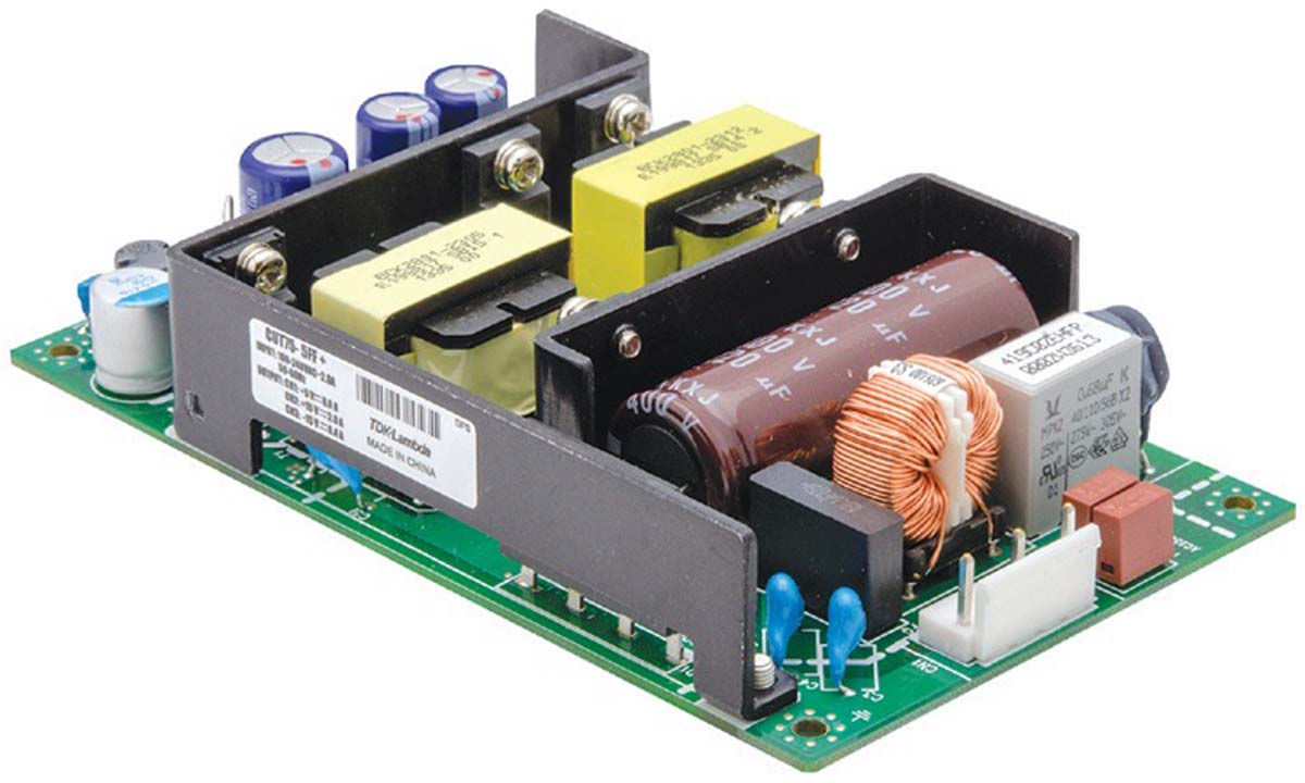 TDK-Lambda Switching Power Supply, CUT75-522, 5 V dc, ±12 V dc, 8A, 75W, Triple Output, 120 → 370 V dc, 85
