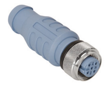 Turck Circular Connector, 5 Contacts, Panel, M12 Connector, Plug, Female, IP68, IP69K, RKE Series