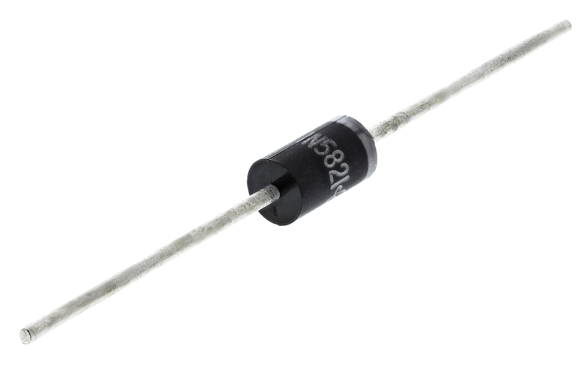 Vishay 30 V 3 A Diode Schottky 2-Pin DO-201AD
