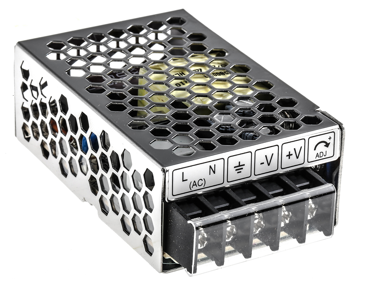 TDK-Lambda Switching Power Supply, LS25-24, 24V dc, 1.1A, 25W, 1 Output, 125 → 373 V dc, 88 → 264 V ac