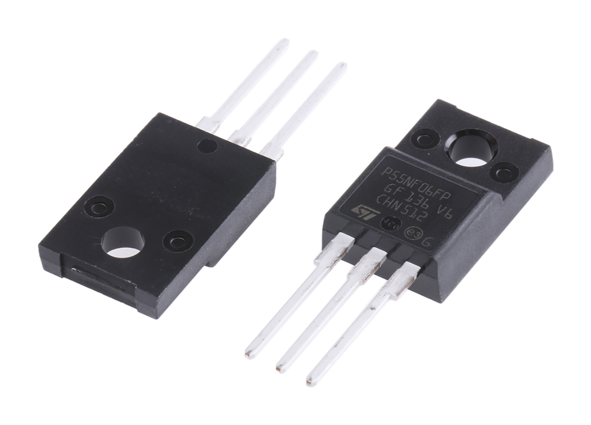 STMicroelectronics STripFET II Type N-Channel MOSFET, 50 A, 60 V Enhancement, 3-Pin TO-220