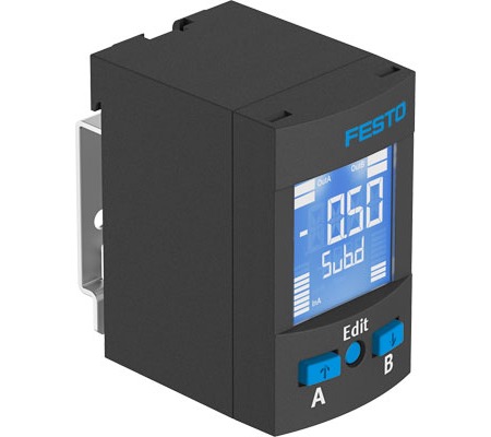 Festo Pressure Sensor, 20 - 30V dc, IP65, IP67 10 bar