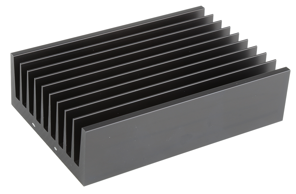 Fischer Elektronik Heatsink, Universal Rectangular Alu, 1K/W, 150 x 100 x 40mm